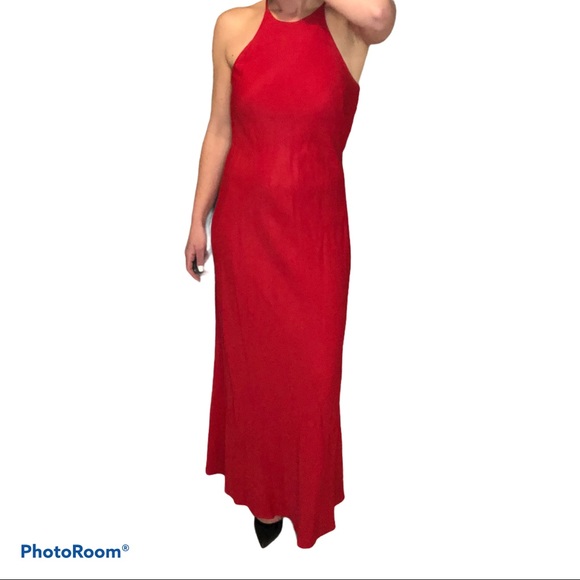 Vintage red All That Jazz formal full length dress - Picture 4 of 7